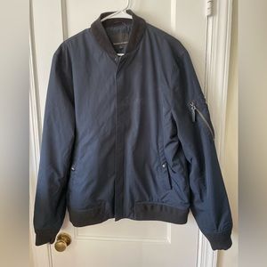 Banana Republic Flight Bomber Jacket Prep Navy Fall 2018 - L